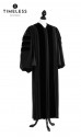 Deluxe Doctoral Academic Gown, TIMELESS gold silk