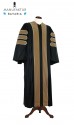 Deluxe Doctoral of Commerce, Accountancy, Business Academic Gown for faculty and Ph.D.  - royal regalia, men