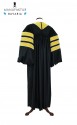 Deluxe Doctoral of Library Science Academic Gown for faculty and Ph.D.  - royal regalia, men