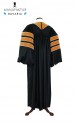 Deluxe Doctoral of Engineering Academic Gown for faculty and Ph.D.  - royal regalia, men