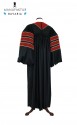 Deluxe Doctoral of Forestry Academic Gown for faculty and Ph.D.  - royal regalia, men