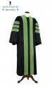 Deluxe Doctoral of Physical Education Academic Gown for faculty and Ph.D.  - royal regalia, men