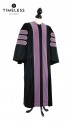 Deluxe Doctoral of Dentistry Academic Gown for faculty and Ph.D., TIMELESS gold silk, men