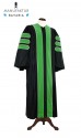 Deluxe Doctoral of Medicine Academic Gown for faculty and Ph.D.  - royal regalia, men